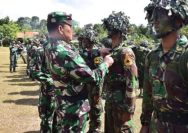 Penyematan Brevet Widya Yudha Taruna Akademi Militer Tingkat III TP 2022/2023