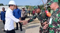 Panglima TNI Dampingi Presiden RI Groundbreaking Kodim IKN