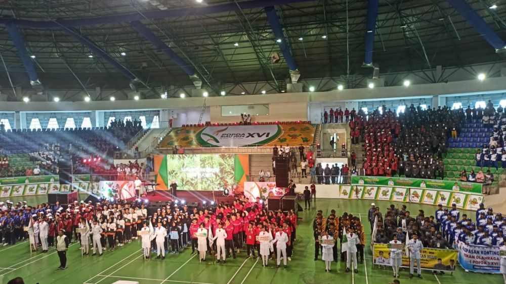 pekanbaru juara umum popda xvi riau