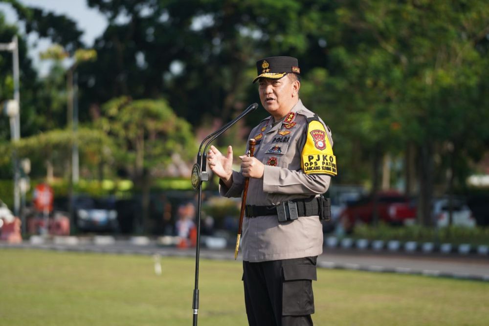 polda riau gelar operasi patuh lanc