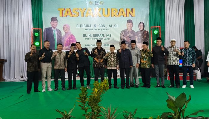 Gelar Tasyakuran, Elpisina dan Erpan Nyatakan Dukung Penuh Haris-Sani