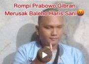 Oknum Diduga Tim RH Ketangkap Tangan Rusak Baliho Haris-Sani