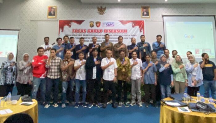 Polda Jambi dan SMSI Gelar FGD, Peran Media Siber Tangkal Informasi Negatif Pada Pilkada 2024