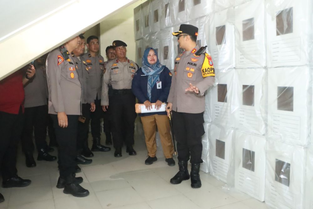 kapolres inhil sebut surat suara am