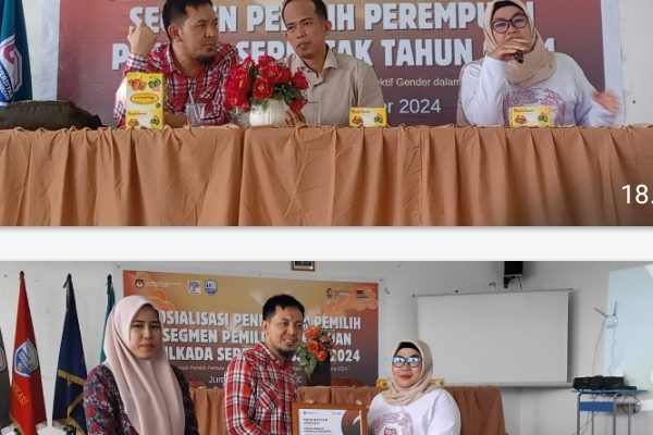 Forum Jurnalis Perempuan Bersama KPU Jambi Gelar Sosialisasi Pemilih Perempuan Pilkada 2024