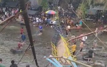 Jembatan Objek Wisata Sungai Malus Putus