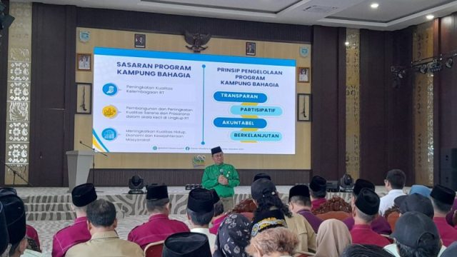 Wali Kota Jambi Maulana Resmi Launching Program Kampung Bahagia