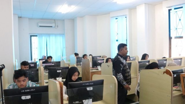 Pelaksanaan UTBK di PTIPD UIN Suska Riau Berjalan Sesuai Prosedur