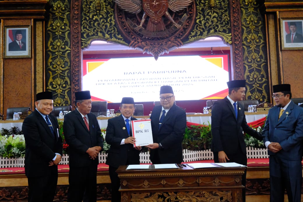 Raih Opini WTP Ke-13 Berturut-turut, Gubernur Al Haris: Pemprov Jambi Komitmen Tata Keuangan Dengan Baik