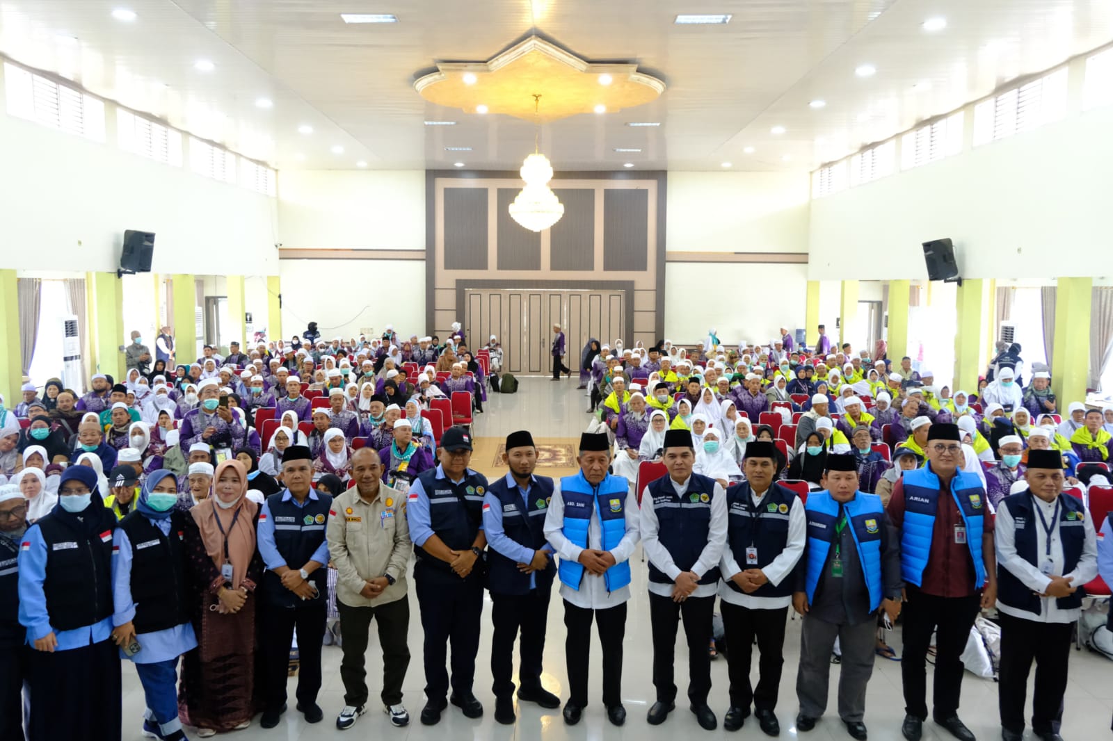 Sambut Kepulangan Jemaah Haji Kloter 20, Wagub Sani: Insya Allah Jadi Haji Mabrur