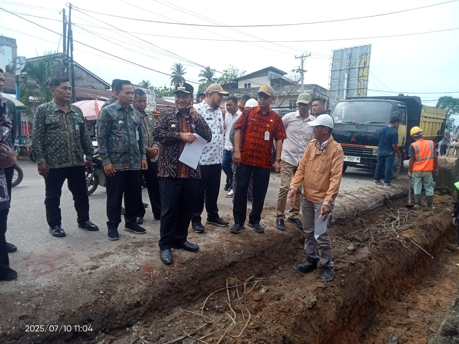 Wali Kota Jambi Cek Proyek Infrastruktur di Dua Kecamatan, Tekankan Pentingnya Menjaga Kualitas