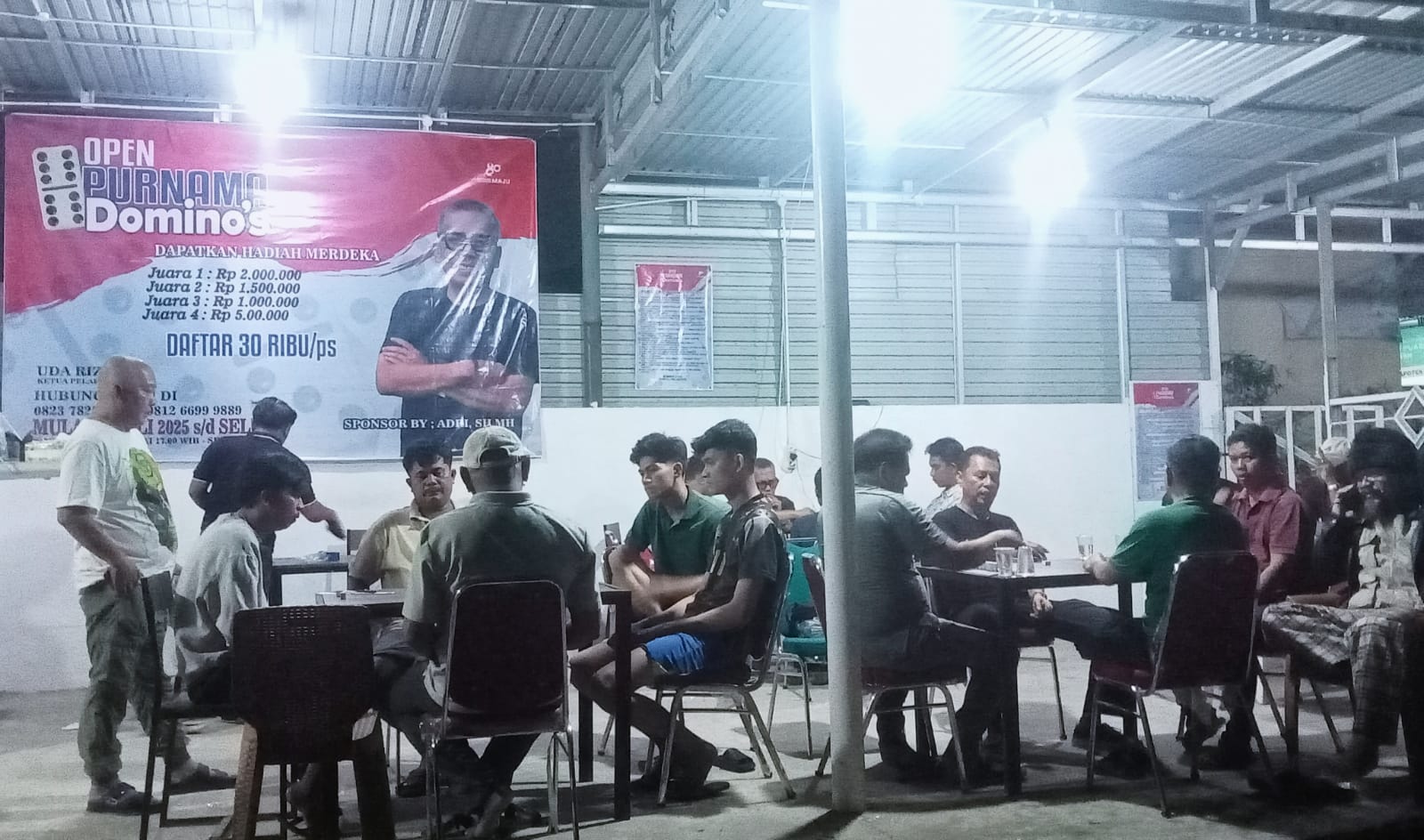 Warga Antusias Ikuti Open Purnama Domino Perebutkan Hadiah Jutaan Rupiah
