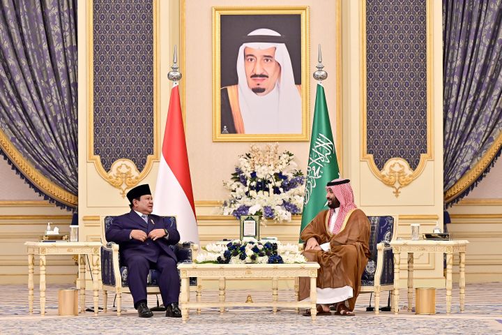 Presiden Prabowo dan Pangeran MBS Dorong Perdamaian Palestina dan Kawasan