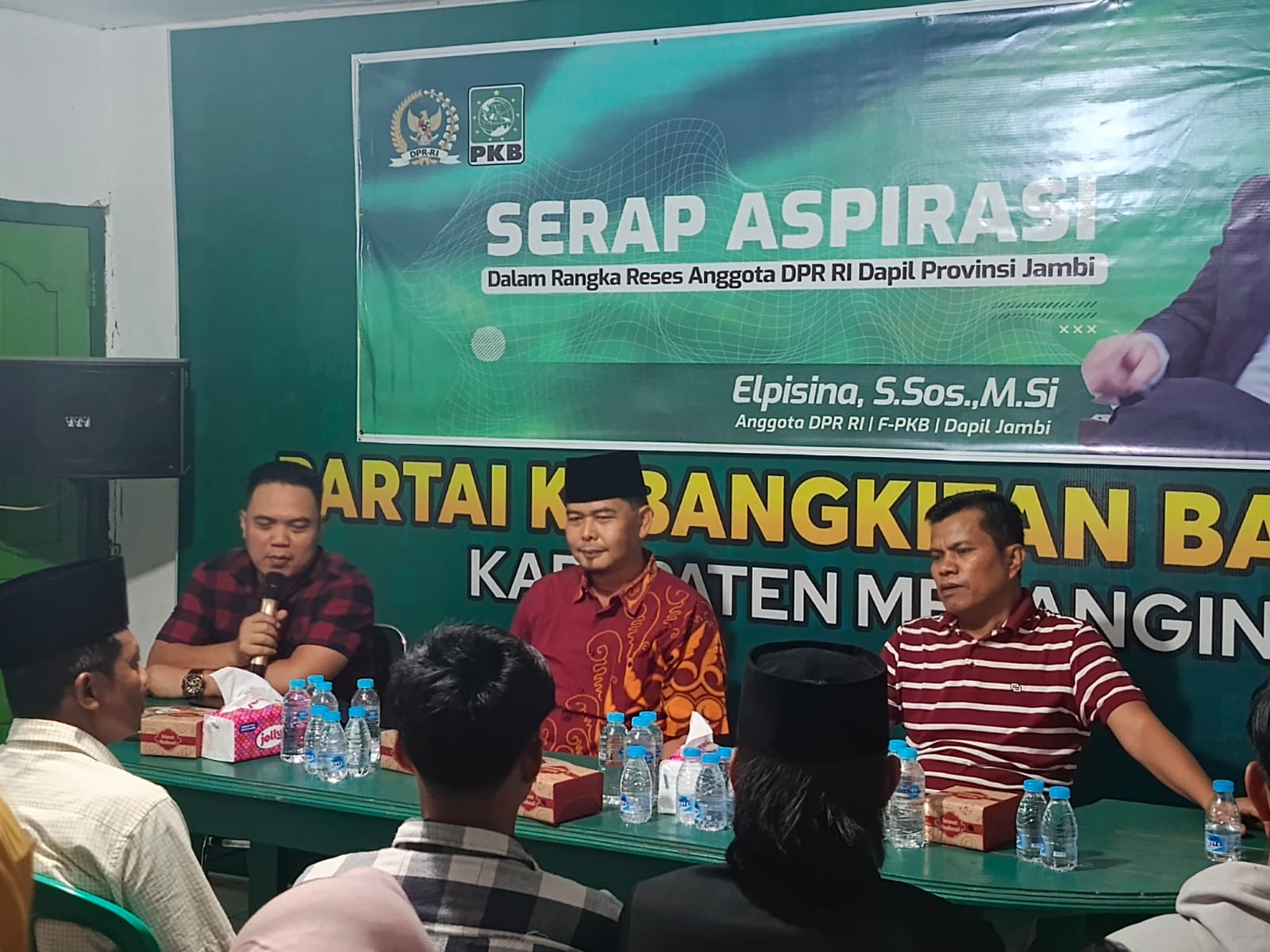 Beasiswa Pendidikan Menjadi Sorotan Dalam Reses di Merangin, Anggota DPR Fraksi PKB Elpisina Komitmen Bawa Aspirasi ke Senayan