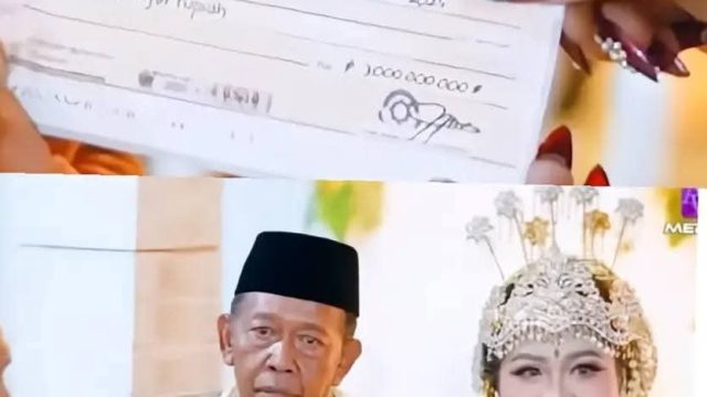Mbah Tarman Viral Kasih Mahar Cek Kosong Rp3 M