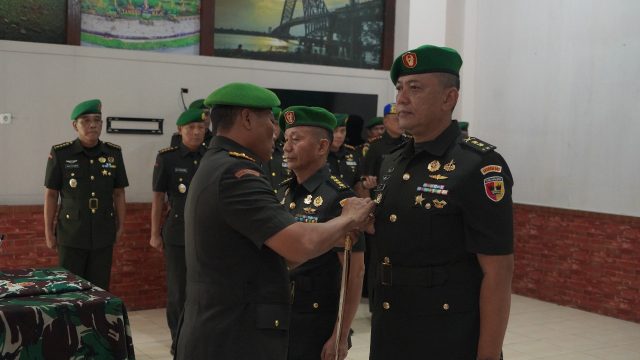 Danrem 042/Gapu : Jabatan Adalah Amanah, Laksanakan dengan Dedikasi dan Tanggung Jawab