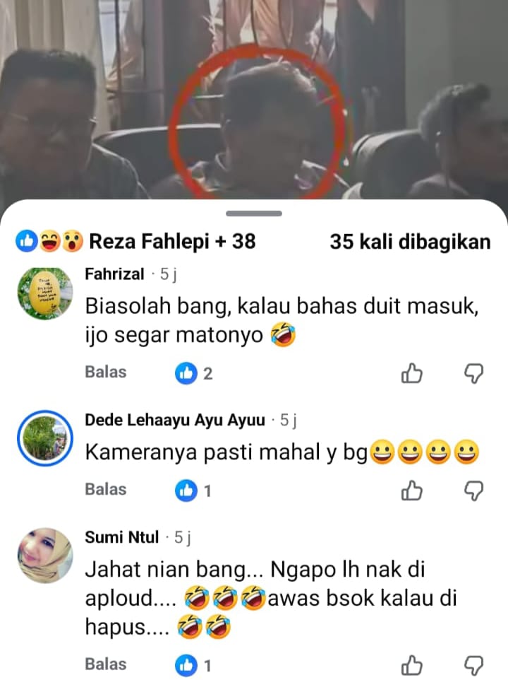 Viral! Anggota DPRD Tebo Fraksi Gerindra Tertidur Saat RDP, Netizen Sindir Pedas di Medsos