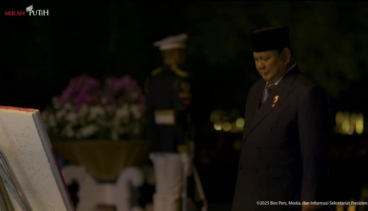 Ziarah Nasional dan Renungan Suci, Prabowo Mengajak Jangan Lupakan Jasa Pahlawan