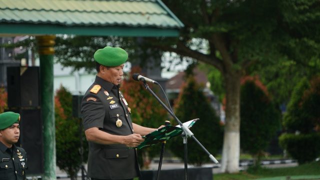 Korem 042/Gapu Peringati Hari Juang TNI AD ke-80, Perkuat Jati Diri Prajurit dan Kehadiran Negara untuk Rakyat