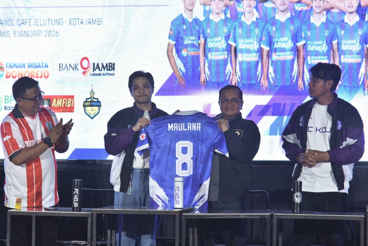 Targetkan Juara Gubernur Cup 2026, FC Koja Resmi Luncurkan Logo dan Jersey Baru