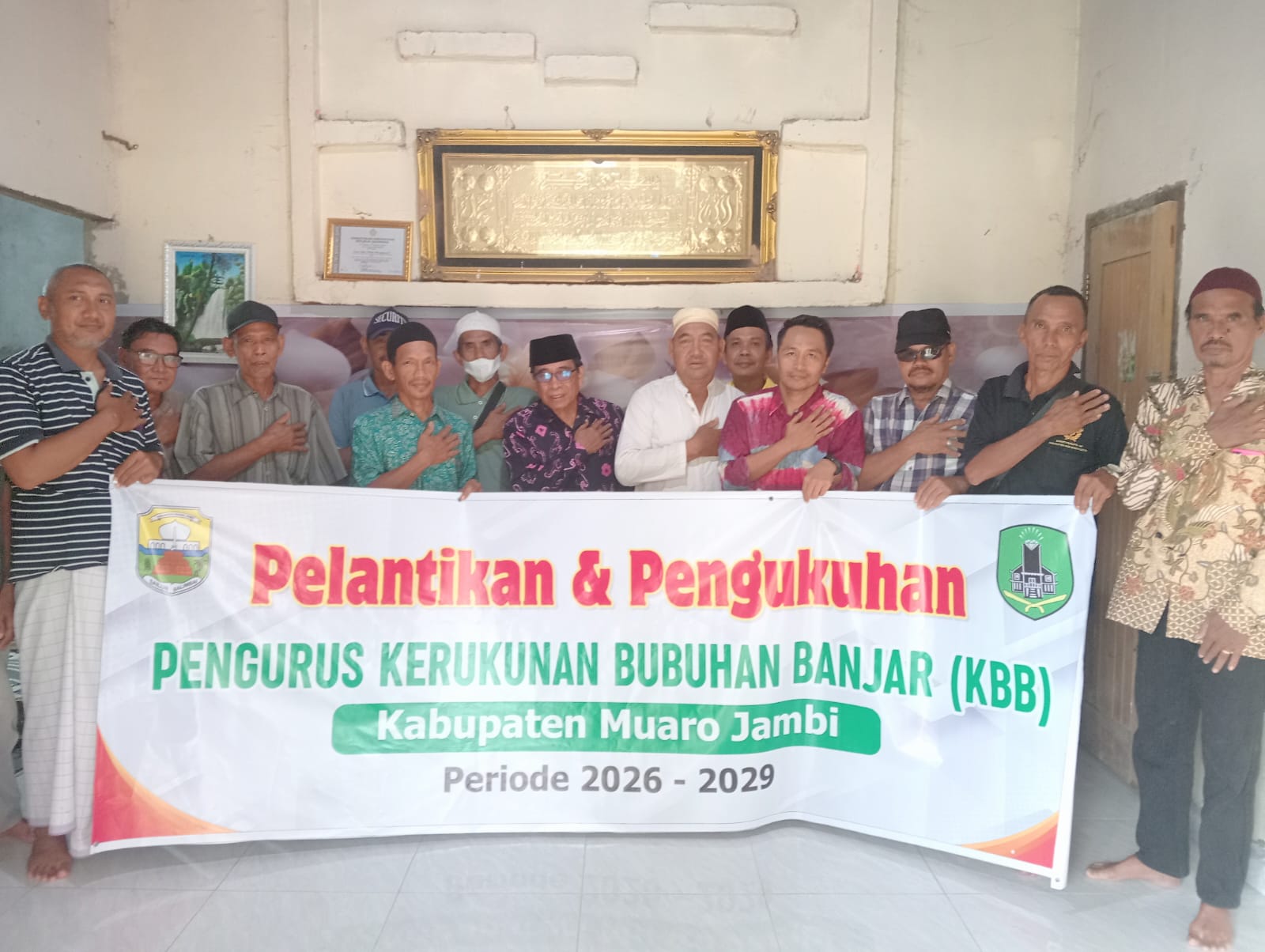 Andri Fajar Resmi Dilantik Jadi Ketua KBB Muaro Jambi