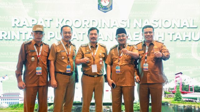 Perkuat Sinergi Pusat-Daerah, Bupati Anwar Sadat dan Wabup Katamso Hadiri Rakornas 2026 di Sentul