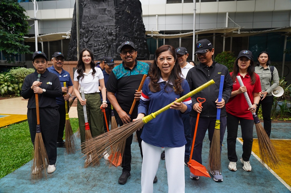 Menkomdigi Pimpin Gerakan Indonesia ASRI di Lingkungan Kemkomdigi