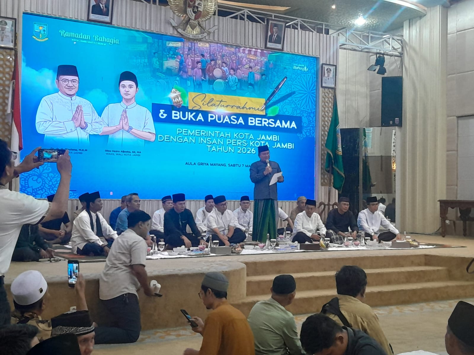 Wali Kota Jambi Pererat Silaturahmi dengan Insan Pers di Bulan Ramadan