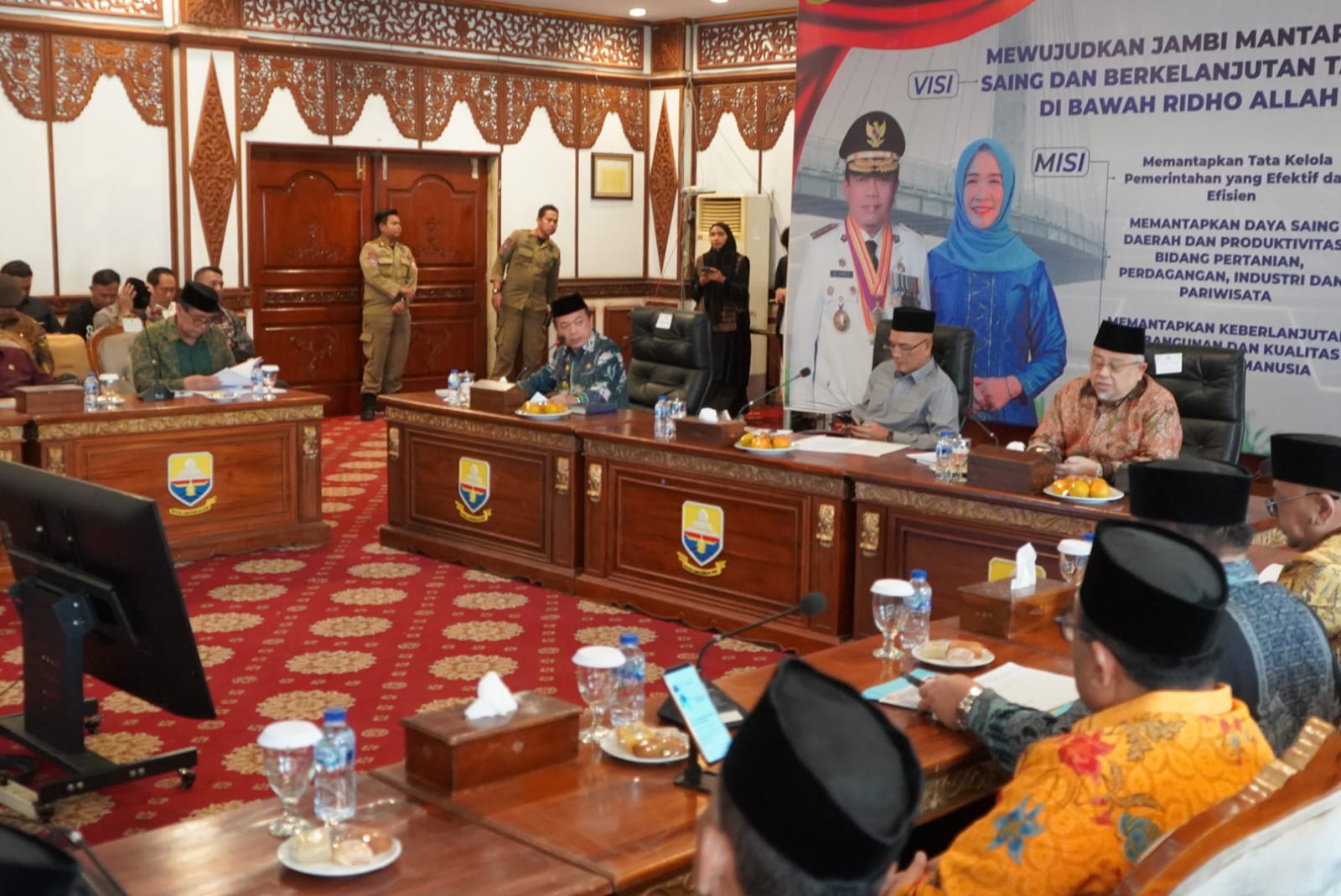 Gubernur Jambi Sambut Kedatangan Komisi VIII DPR RI, Dukung Biaya Kelancaran Haji Rp.40,7 Miliar