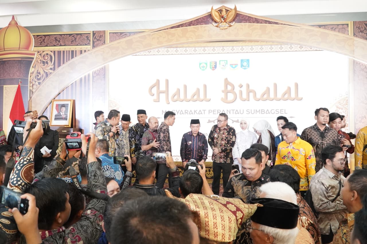 Gubernur Al Haris di Halal Bihalal Sumbagsel: Kita Harus Saling Bantu Bangun Daerah