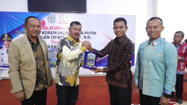 Danrem 042/Gapu Silaturahmi ke Kantor Bupati Kerinci, Perkuat Sinergi Program Strategis dan Stabilitas Wilayah