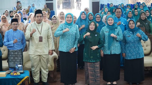 Sosialisasikan Gerakan Jambi Bersholawat di Muaro Jambi, Hesti Haris: Ini Komitmen TP PKK Perkuat Nilai-Nilai Religius di Masyarakat