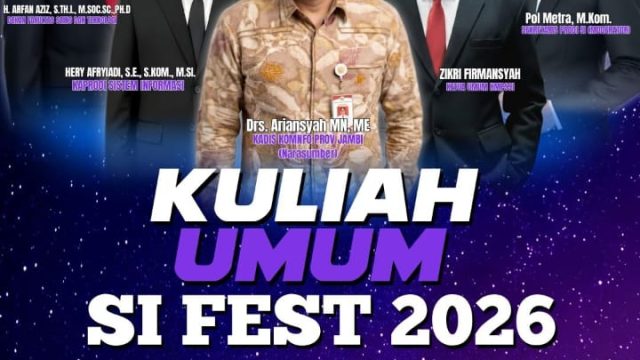 Di Hadapan Ratusan Mahasiswa UIN Ariansyah Tegaskan Bahaya Laten Judi Online