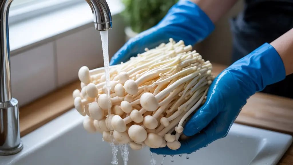 Apakah Jamur Enoki Berbahaya? Ini Fakta soal Risiko Listeria dan Cara Amannya
