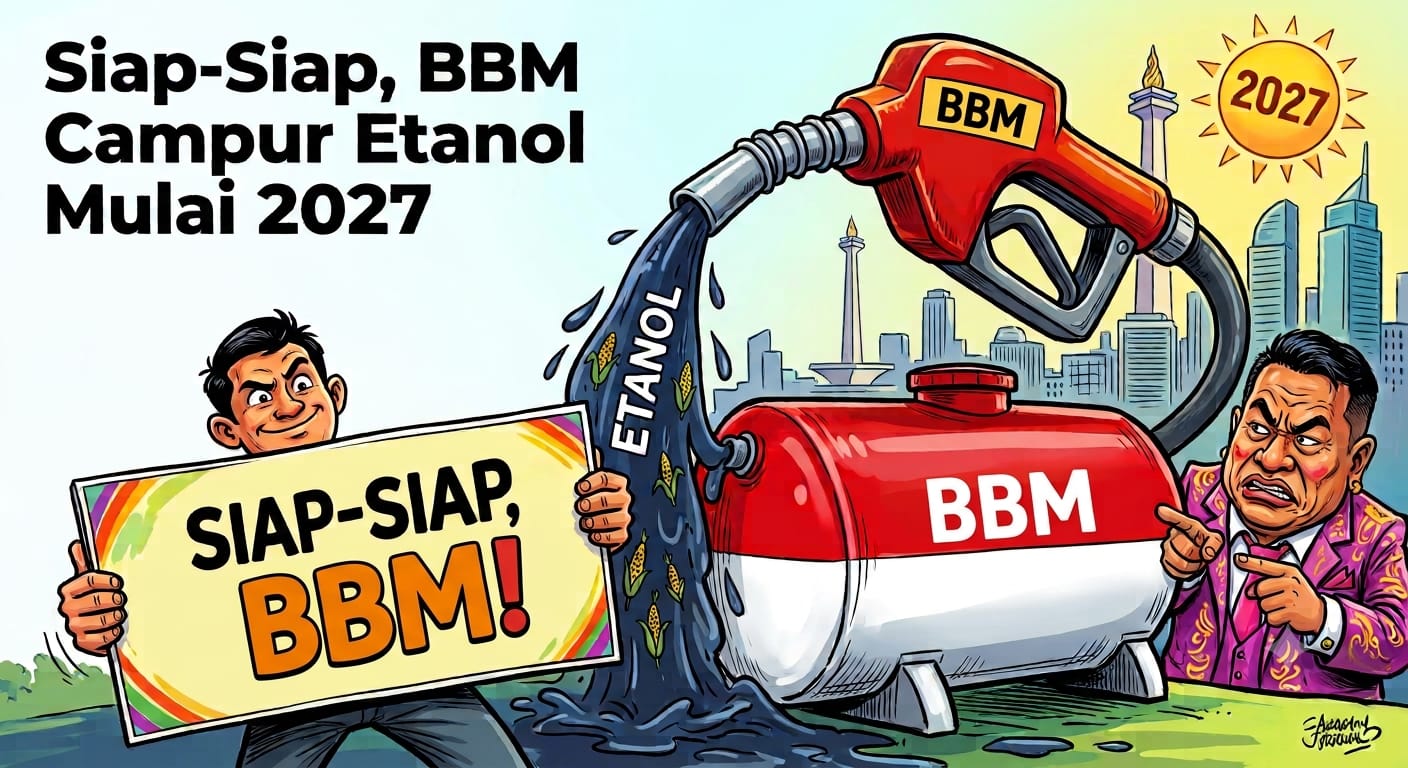 Siap-Siap! BBM Campur Etanol Mulai 2027