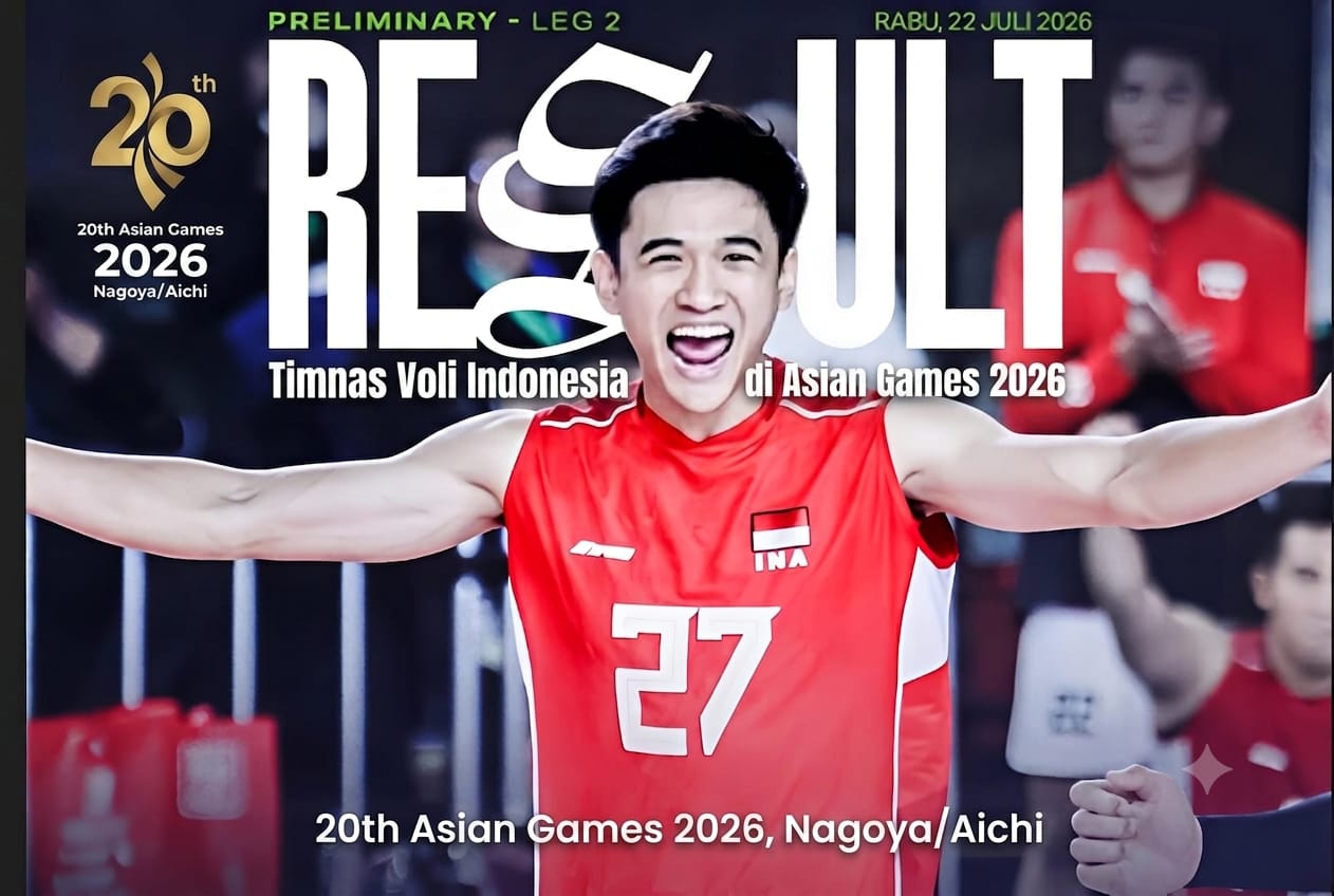 Voli Asian Games 2026: Skuad Putra Masuk Grup Neraka, Putri Intip Peluang Lolos