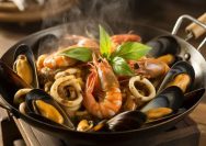 Resep Seafood Lada Hitam Kemangi