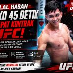 Bilal Hasan Menang 45 Detik di DWCS, Petarung Indonesia Dapat Kontrak UFC