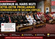 Gubernur Jambi Al Haris Ikuti Detik-Detik Proklamasi