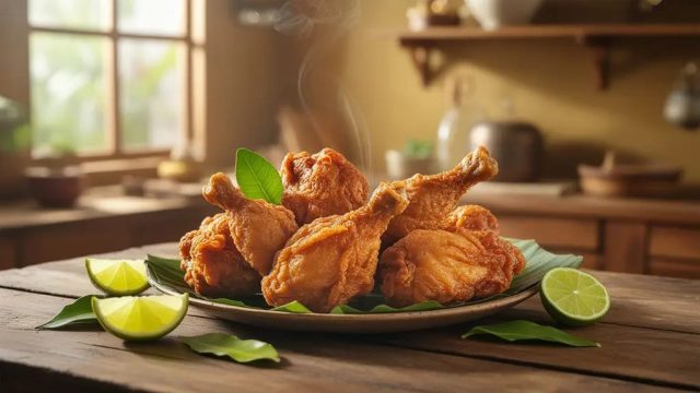Resep Ayam Crispy Daun Jeruk, Renyah Gurih dengan Aroma Citrus yang Menggoda