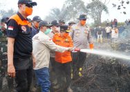 Gubernur Al Haris Turun ke Sarolangun, Pastikan Karhutla Ditangani, Minta Waterbombing untuk Pendinginan