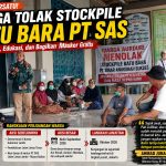 Warga Aurduri Makin Solid Tolak Stockpile Batu Bara PT SAS, Demo Besar Disiapkan
