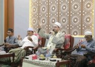 Bupati Anwar Sadat Sambut Safari Dakwah Syekh ’Ala di Tanjab Barat