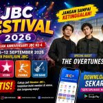 JBC Festival 2026 Digelar 5–12 September, Hadirkan The Overtunes dan Beragam Hiburan Gratis