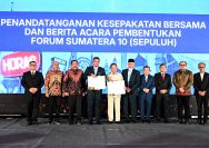 Gubernur Al Haris Teken MoU Forum Sumatera Sepuluh, Perkuat Sinergi Pembangunan Antar Provinsi