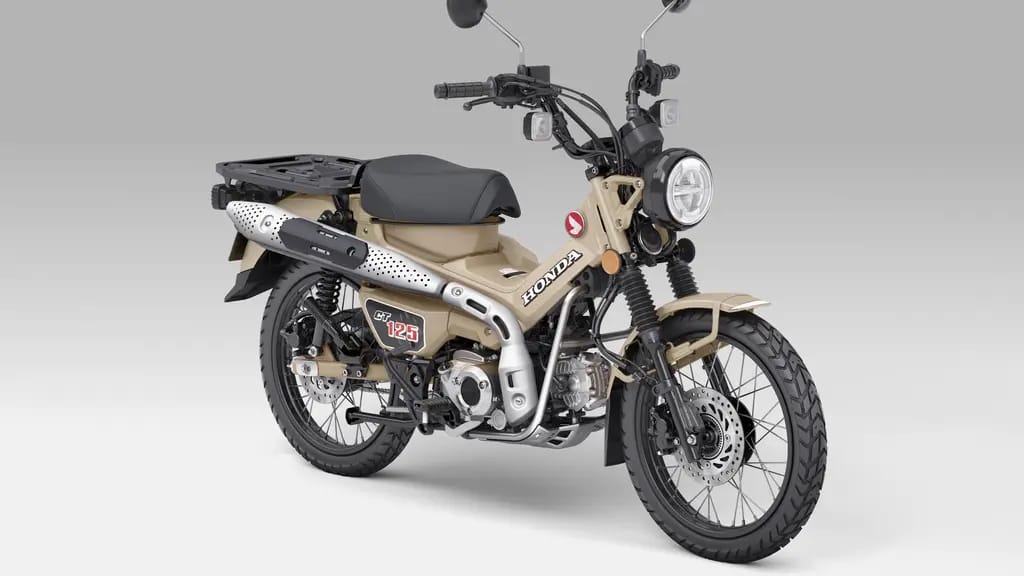 Honda CT125 Dapat Warna Baru Matte Fresco Brown, Makin Bergaya Trekking