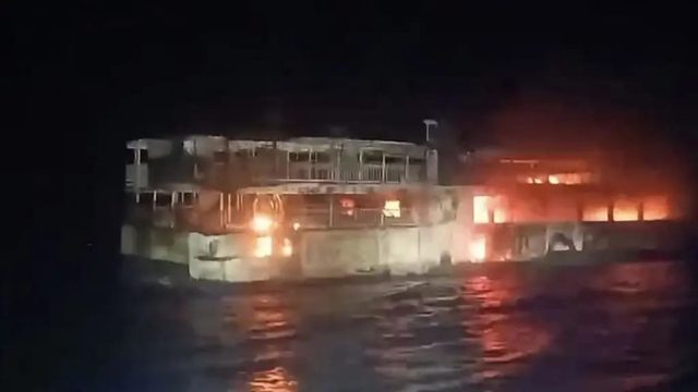Kapal Feri Terbakar di Palawan, Filipina, Lima Orang Tewas dan 87 Hilang