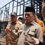Gubernur Al Haris Tinjau Lokasi Kebakaran di Tanjung Raden, Imbau Warga Waspada Api di Musim Kemarau