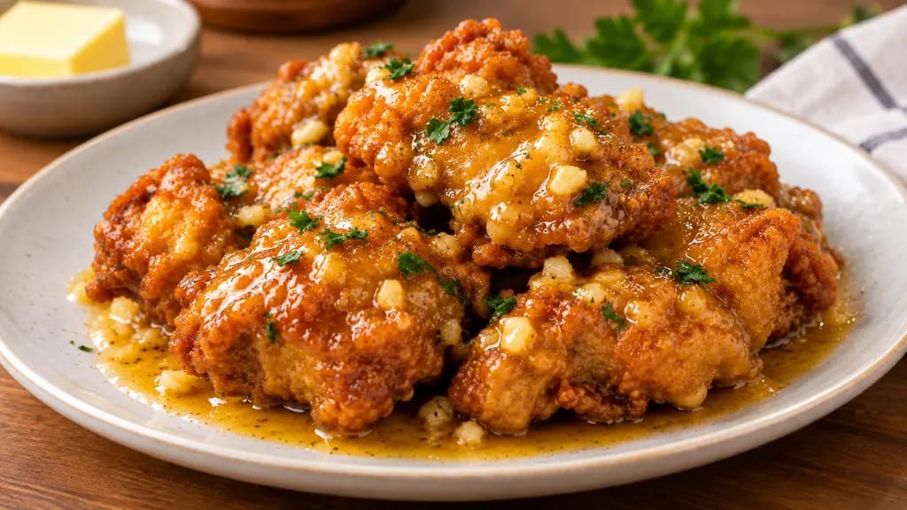 Ayam Goreng Saus Mentega, Resep Praktis dengan Rasa Gurih Manis yang Menggugah Selera
