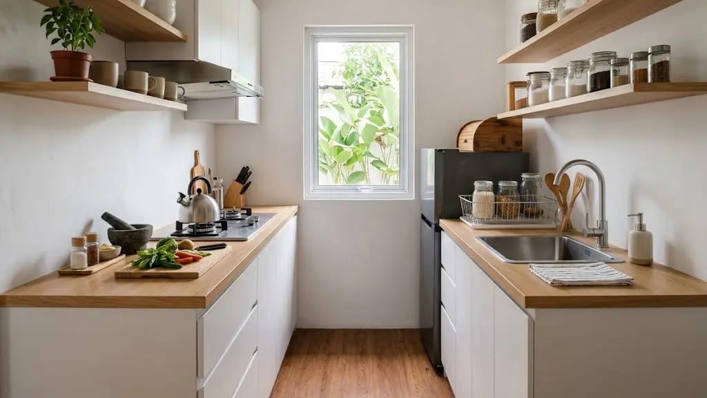 7 Model Dapur Skandinavia untuk Rumah Kecil, Bikin Ruangan Terasa Lebih Lapang